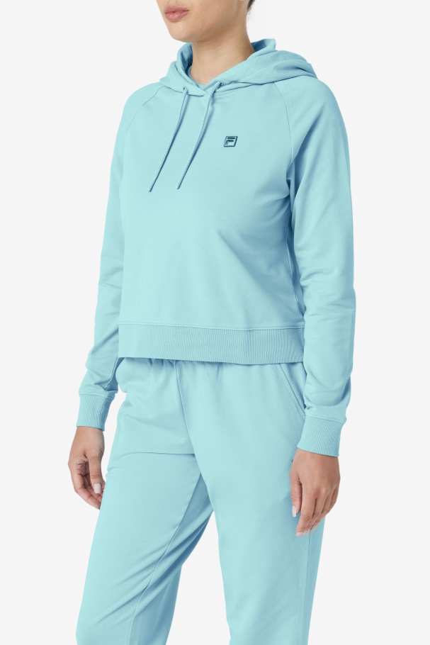 Moletom Com Capuz De Porcelana Valeria Fila