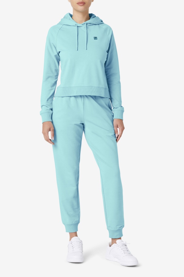 Moletom Com Capuz De Porcelana Valeria Fila