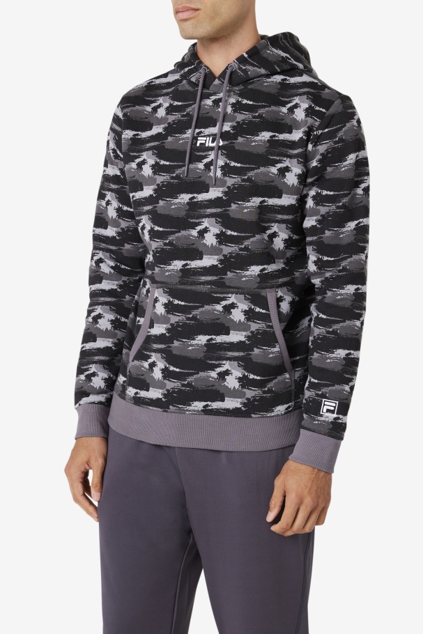 Moletom Com Capuz Fila Seneca Camuflagem De Tempestade