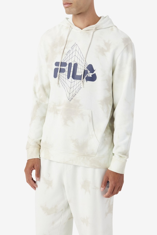 Moletom Com Capuz Fila Stone/navy Moshi