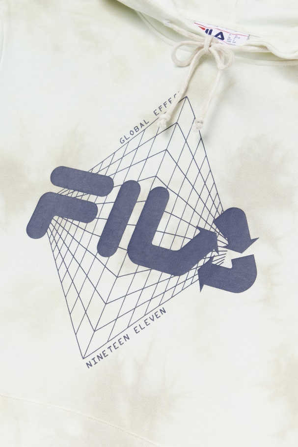 Moletom Com Capuz Fila Stone/navy Moshi