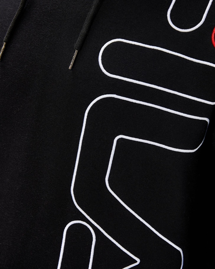 Moletom Com Capuz Masculino Fila Black