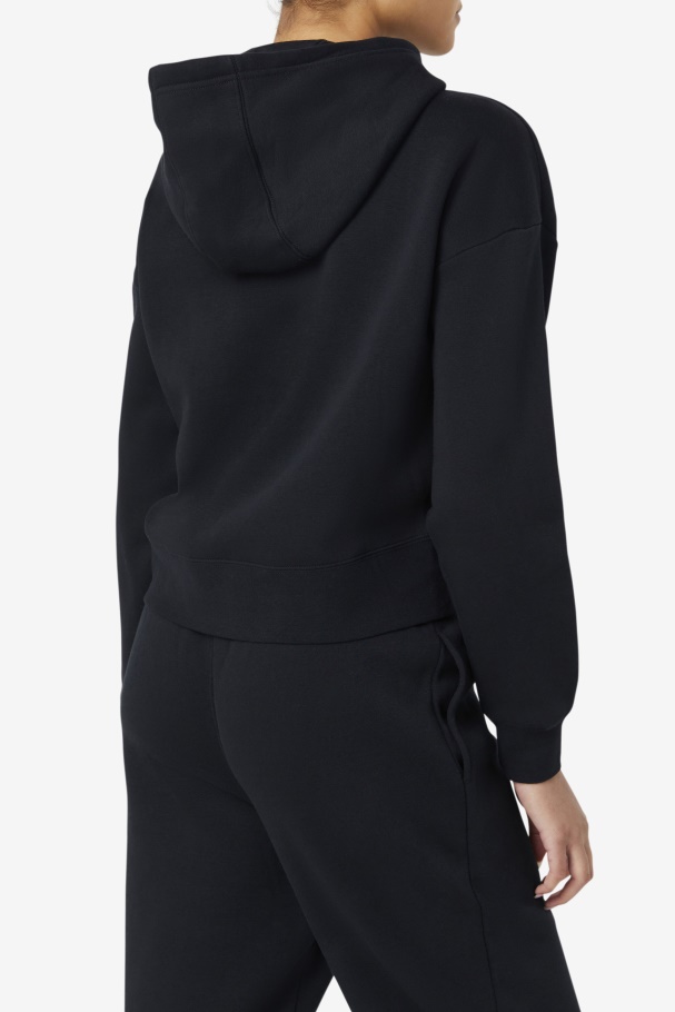 Moletom Com Capuz Preto Fila