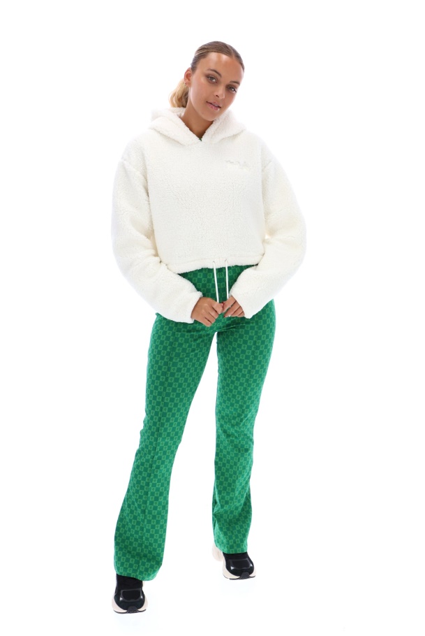 Moletom De Lã Recortado Fila Abbey