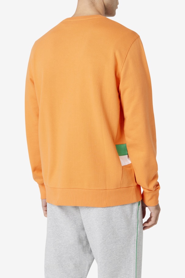 Moletom Fila Coral Rosa/branco/jelly Bean Ameh