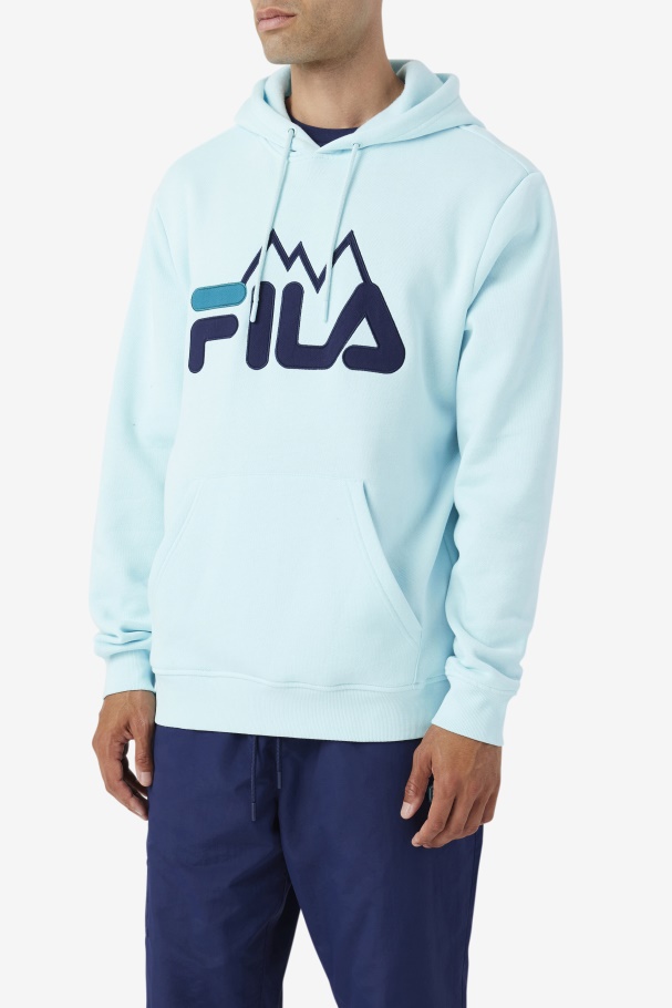 Moletom Fila Iced Aqua/navy/deep Lake Nan