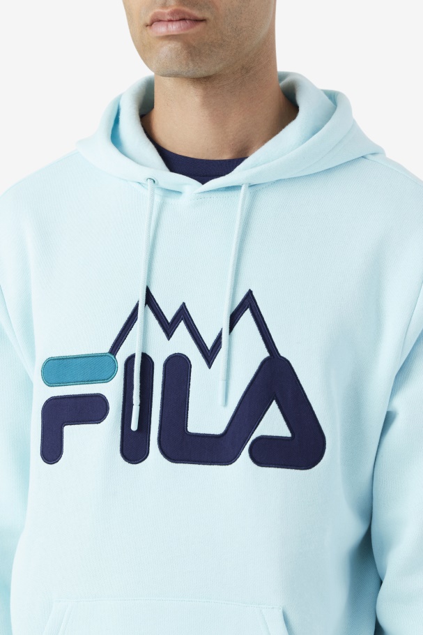 Moletom Fila Iced Aqua/navy/deep Lake Nan