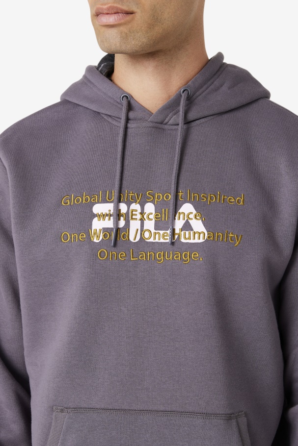 Moletom Fila Trovoada/branco/oliva Rondot