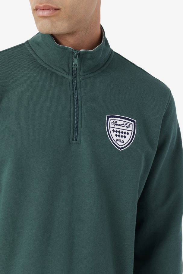 Moletom June Bug/stone Nima 1/4 Zip Fila