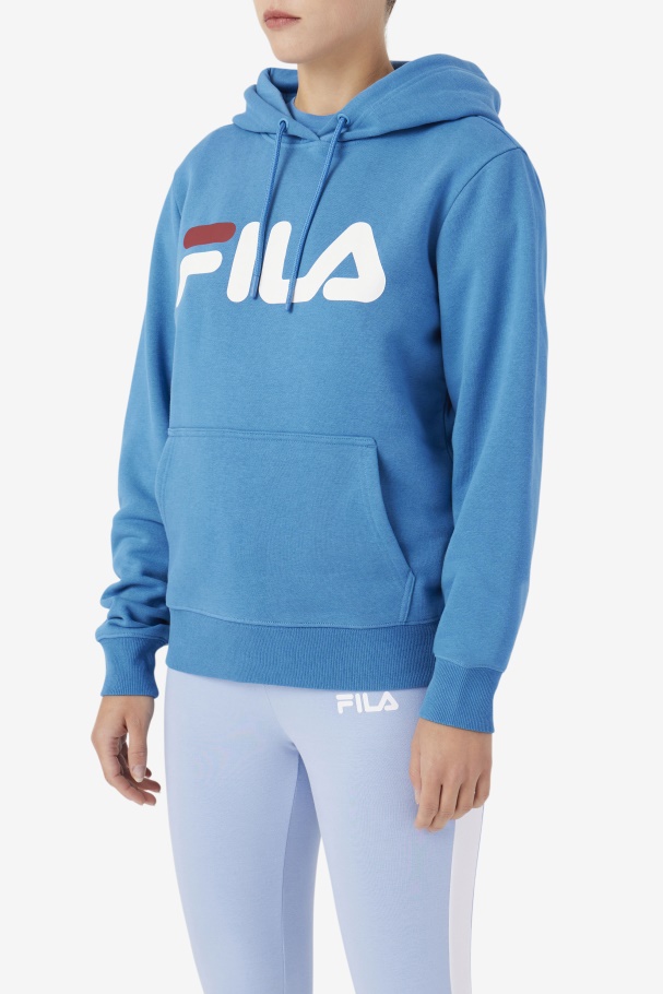 Moletom Lucy Fila Vallarta Azul/branco/ruibarbo