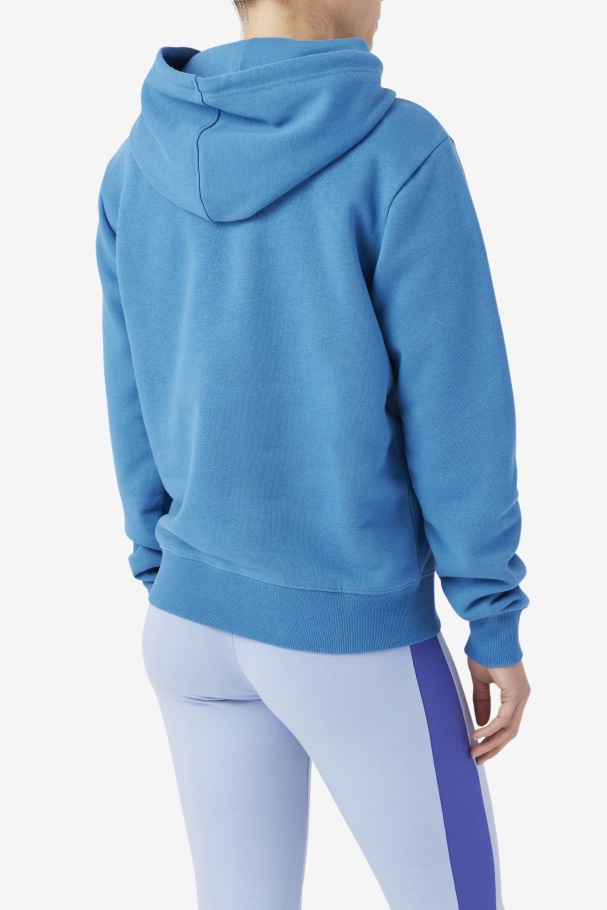 Moletom Lucy Fila Vallarta Azul/branco/ruibarbo