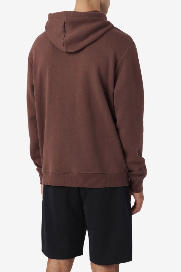 Moletom Marrom Pedra/garça/marinha Fila Samari