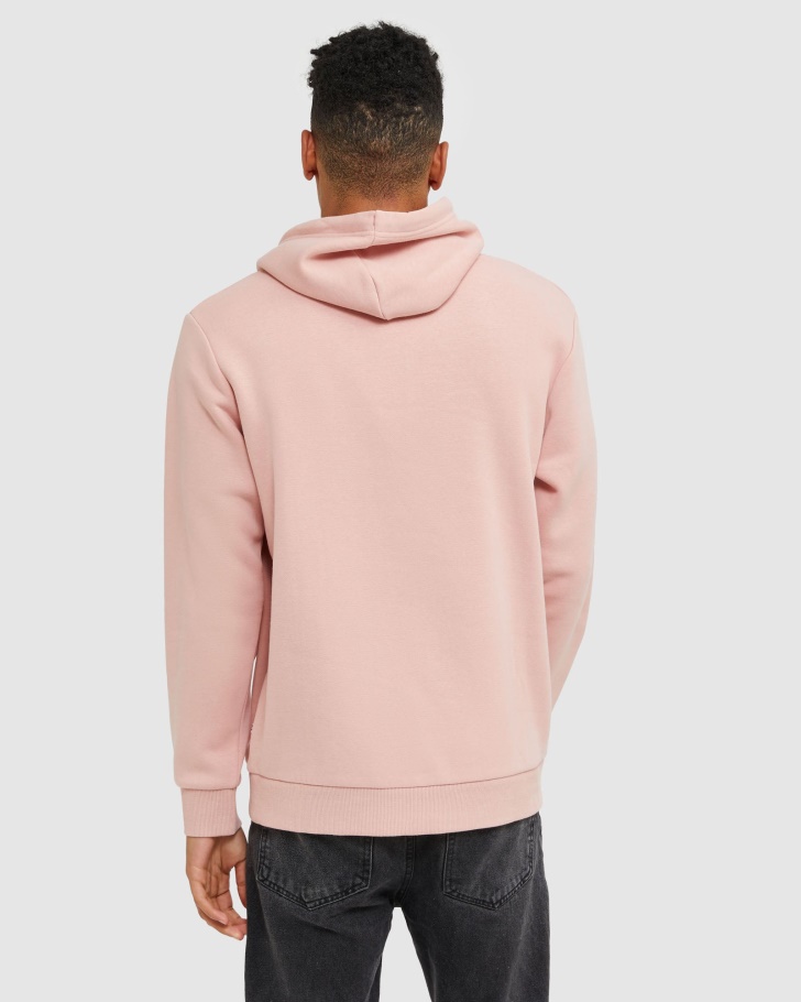 Moletom Rose Clássico Unissex Capuz Fila