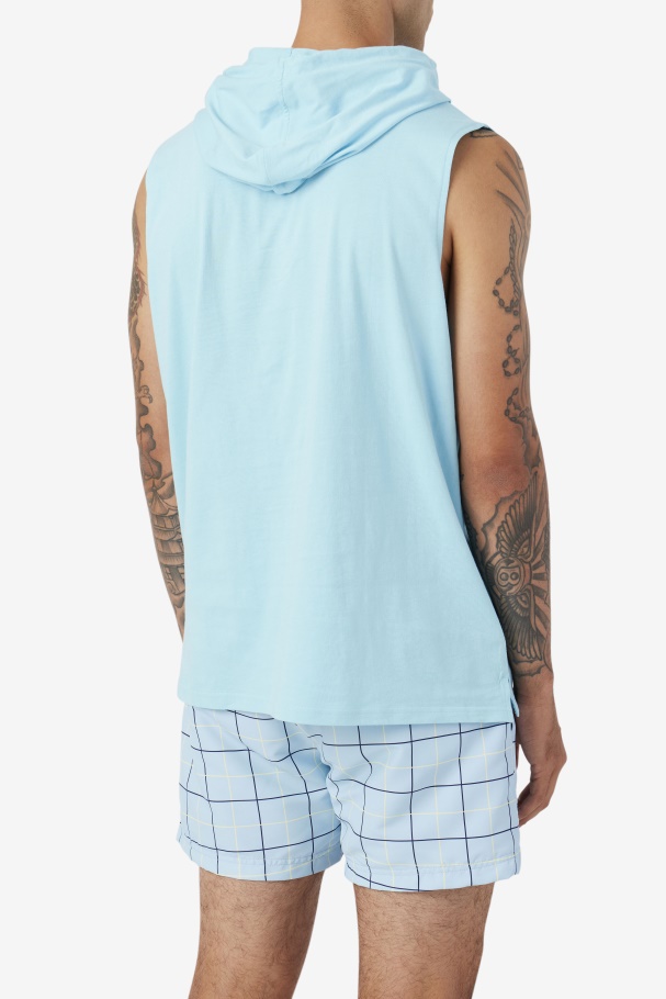 Moletom Sem Mangas Petit Four/bayou/navy Zany Fila