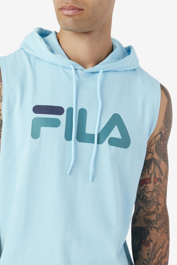 Moletom Sem Mangas Petit Four/bayou/navy Zany Fila