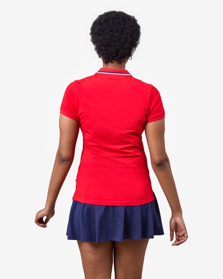 Monica Polo Fila Vermelha