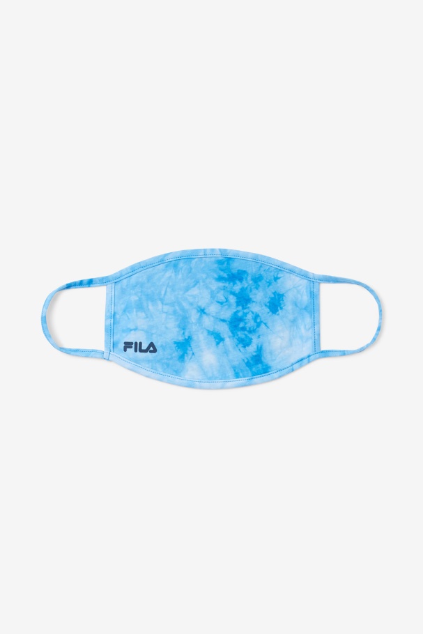 Máscara Tie Dye Azul Claro Tie Dye Fila Azul Claro