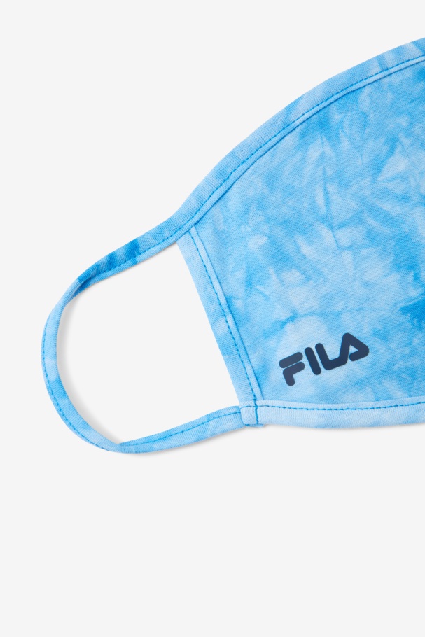Máscara Tie Dye Azul Claro Tie Dye Fila Azul Claro