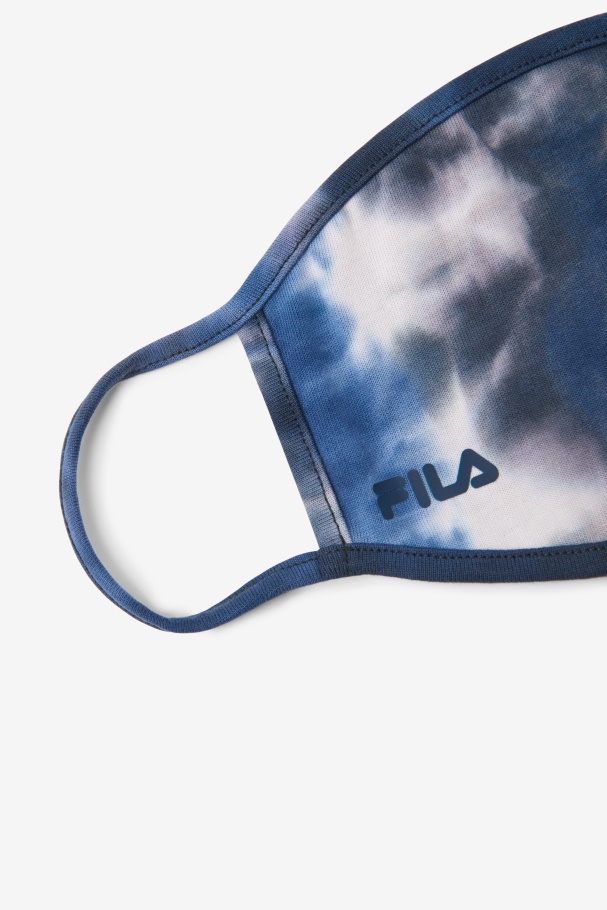 Máscara Tie Dye Azul Tie Dye Fila Azul Marinho