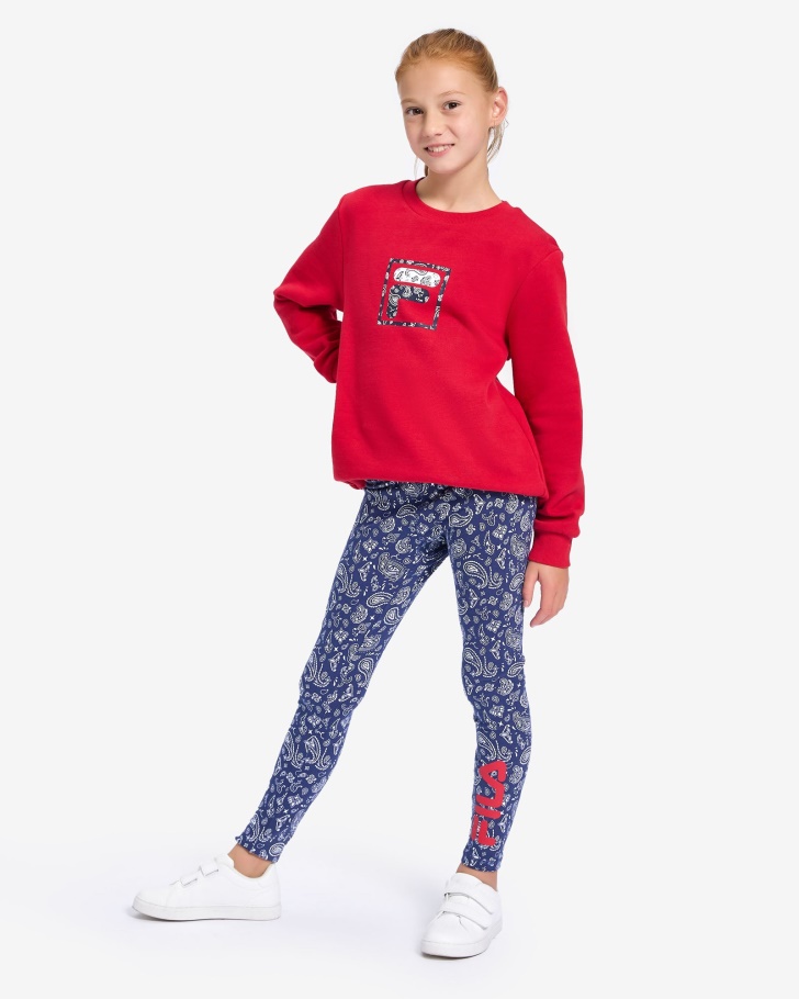 Natasha Meninas Apertado Paisley Fila