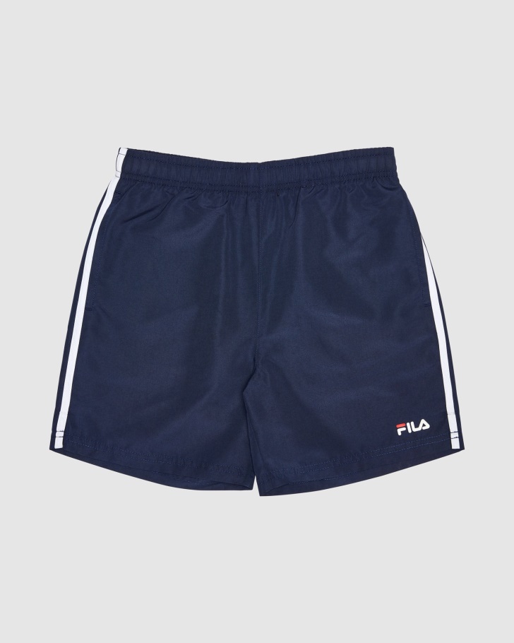 New Navy Classic Kids Microfibra Short Fila
