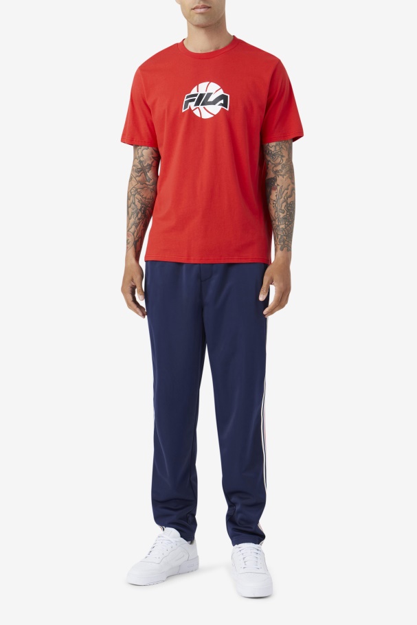 Nomi Tee Fila Vermelho/branco/preto