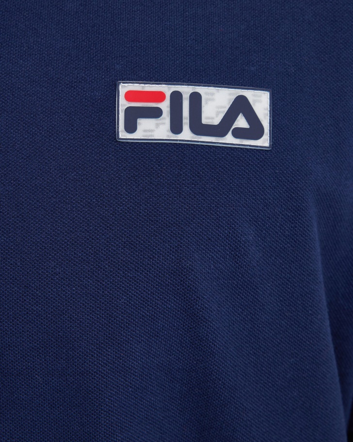 Nova Camisa Polo Masculina Azul Marinho Fila Asher