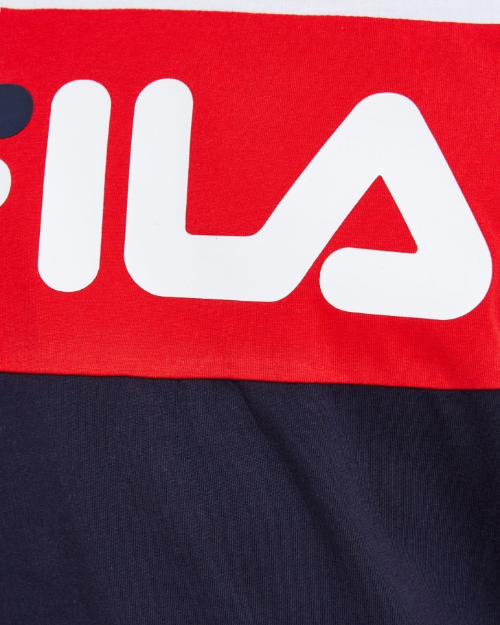 Nova Camiseta Azul Marinho Fila Unissex Genoa