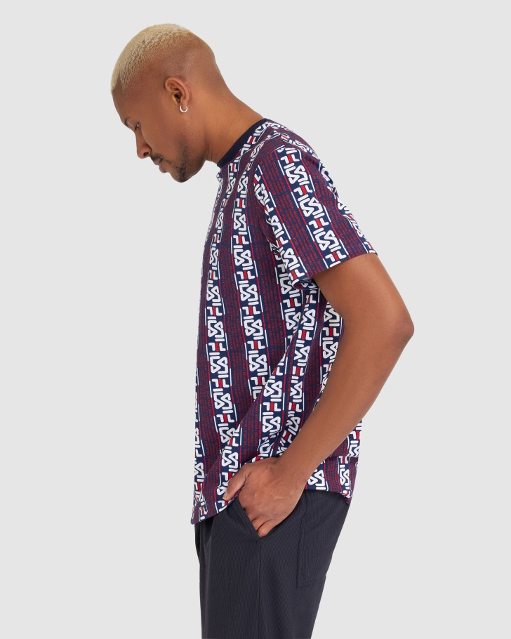 Nova Camiseta Masculina Harrison Fila Da Marinha