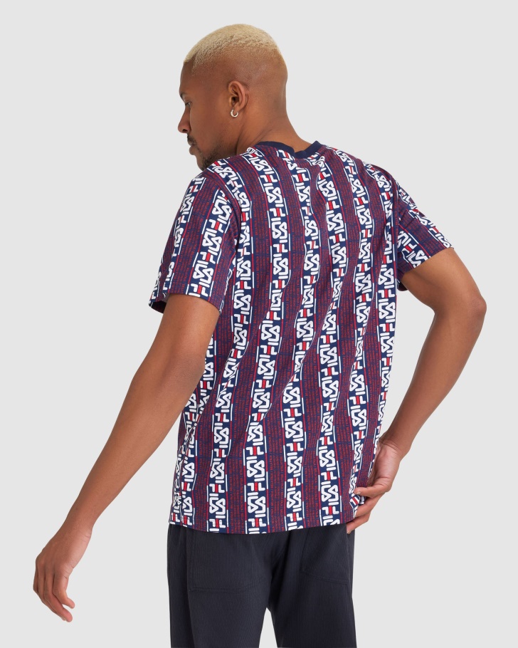 Nova Camiseta Masculina Harrison Fila Da Marinha