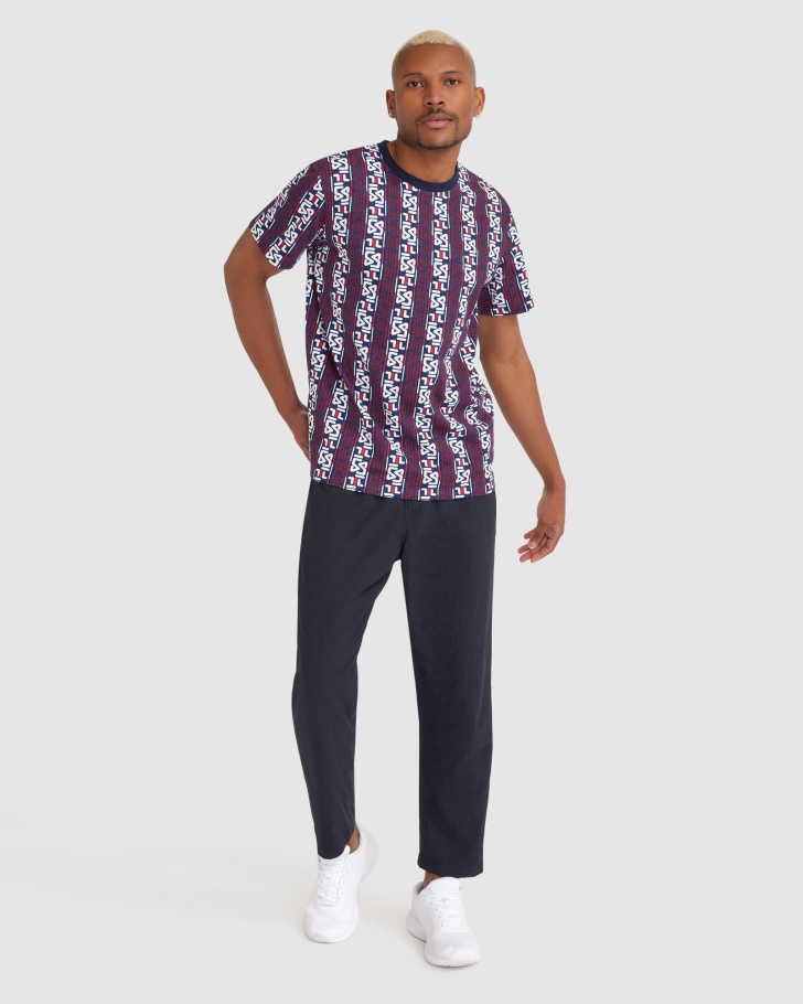 Nova Camiseta Masculina Harrison Fila Da Marinha