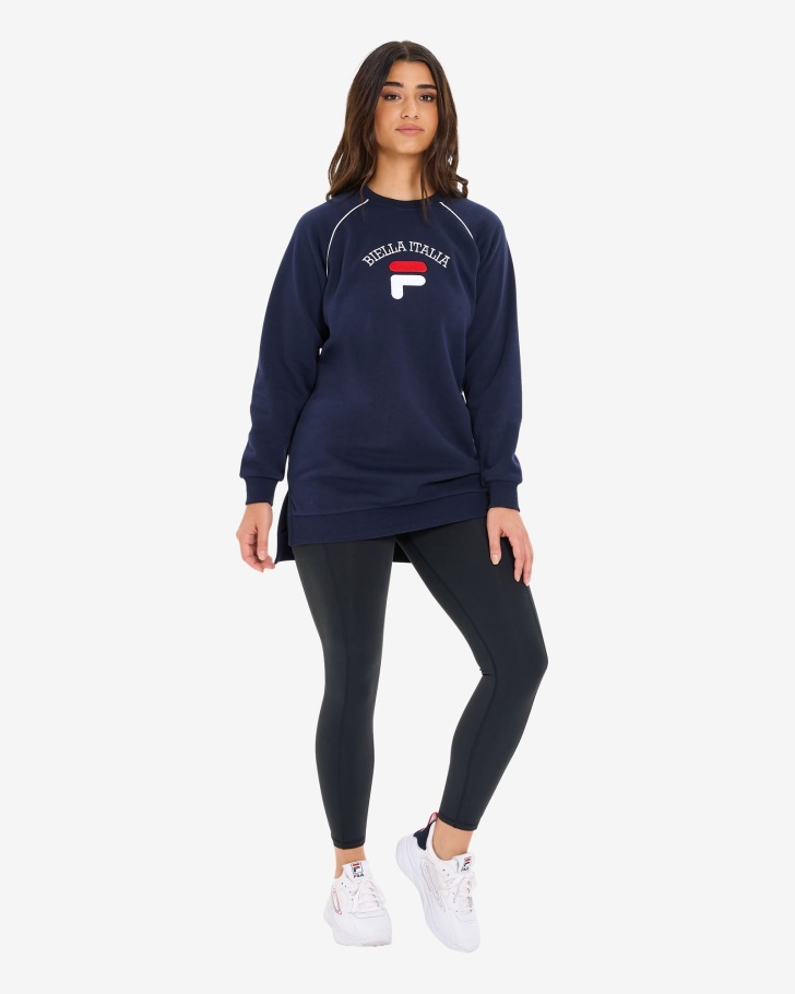 Nova Túnica Feminina Amara Da Marinha Fila