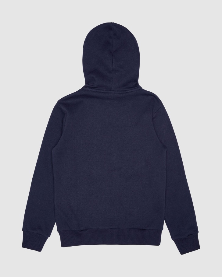 Novo Moletom Com Capuz Azul Marinho Fila Clássico