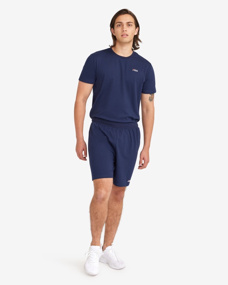 Novo Navy Masculino Basic Mid Short Fila