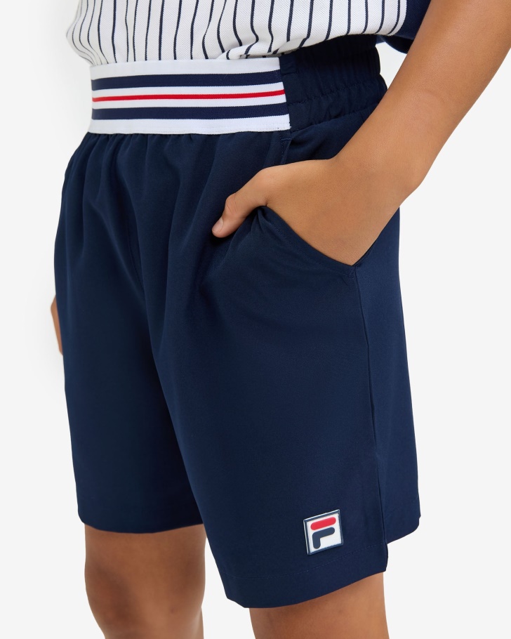 Novo Short Azul Marinho Fila Clay