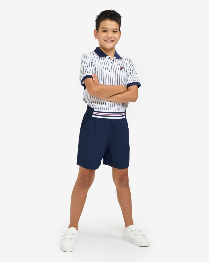 Novo Short Azul Marinho Fila Clay