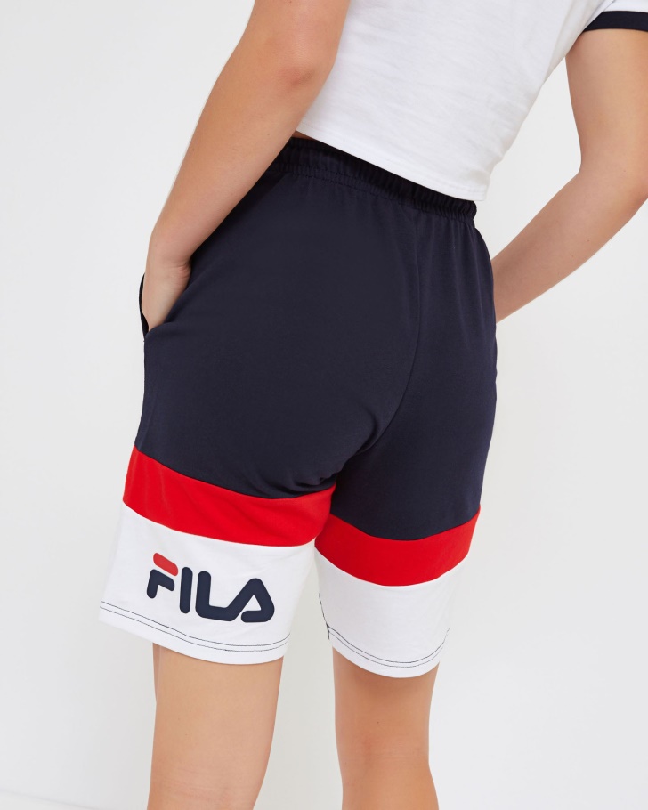 Novo Short Azul Marinho Fila Unissex Verona