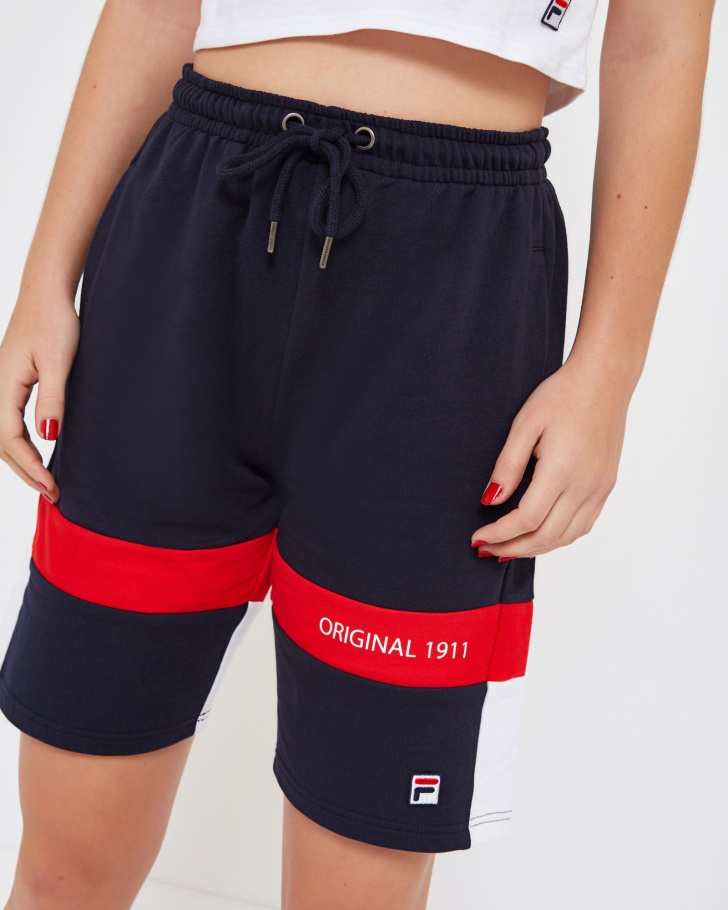 Novo Short Azul Marinho Fila Unissex Verona