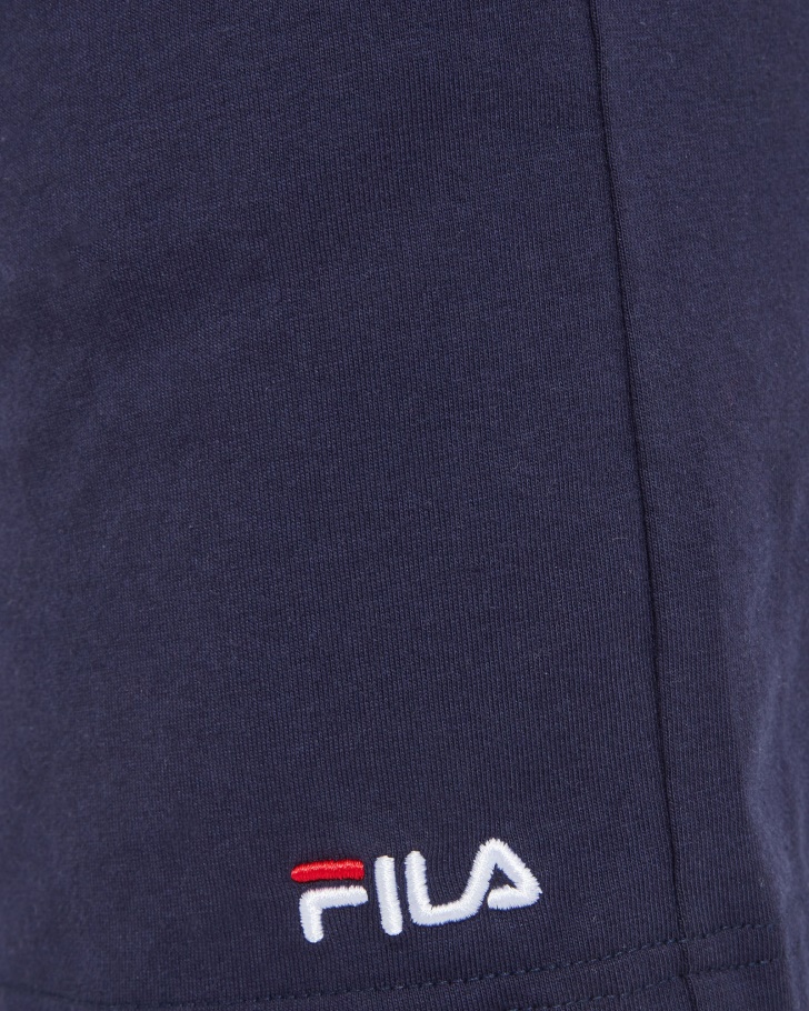 Novo Shorts De Jérsei Masculino Clássico Da Marinha Fila