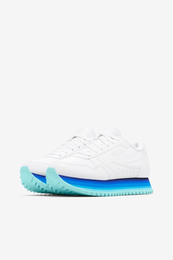 Orbit Stripe Fila Feminino Branco/marinho/azul Aruba