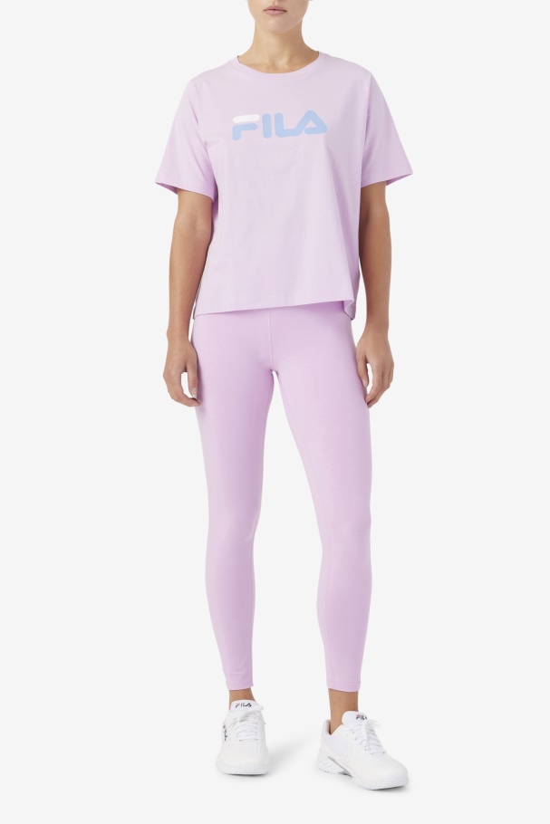 Orquídea/azul/branco Elora Legging Fila