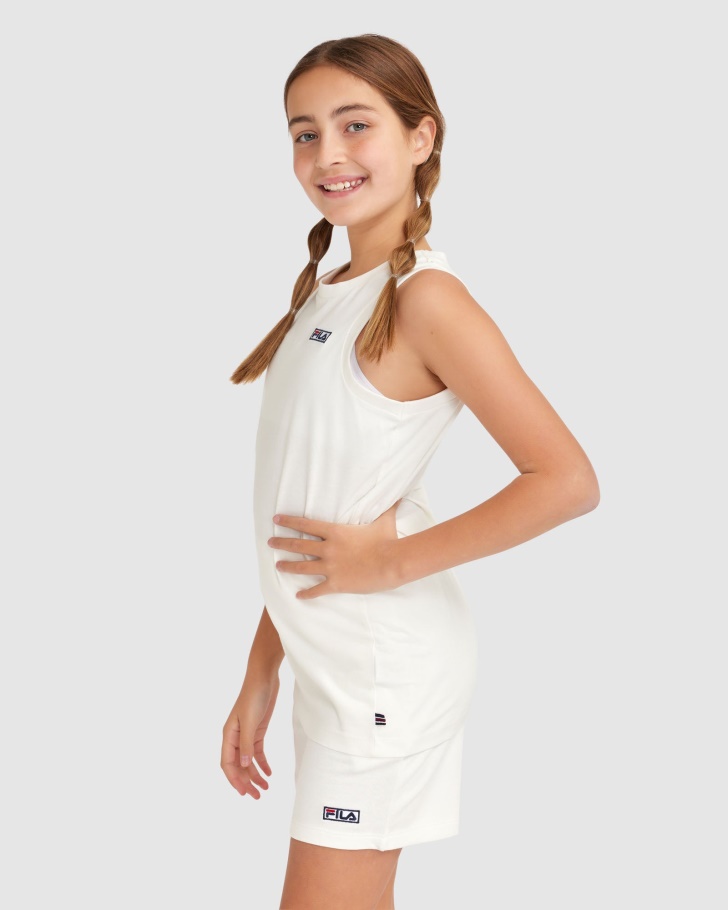 Parker Tank Infantil Fila Branco