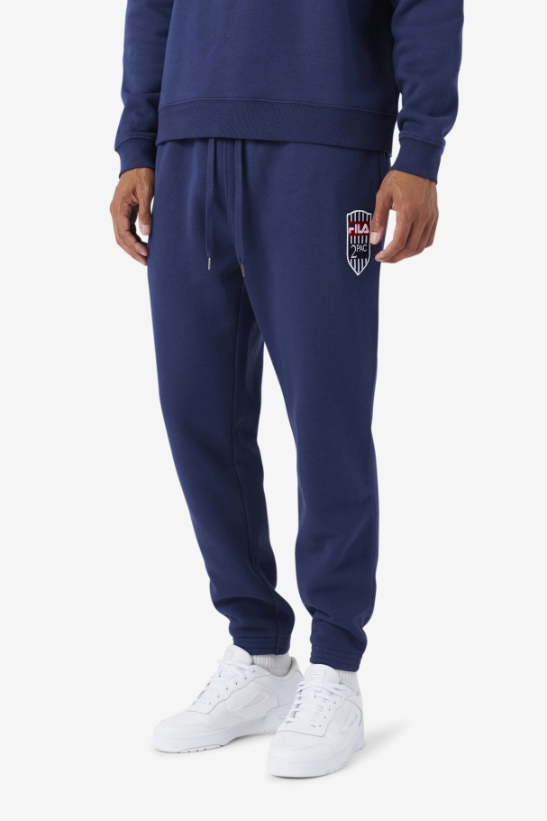 Patch Jogger Fila Navy 2pac