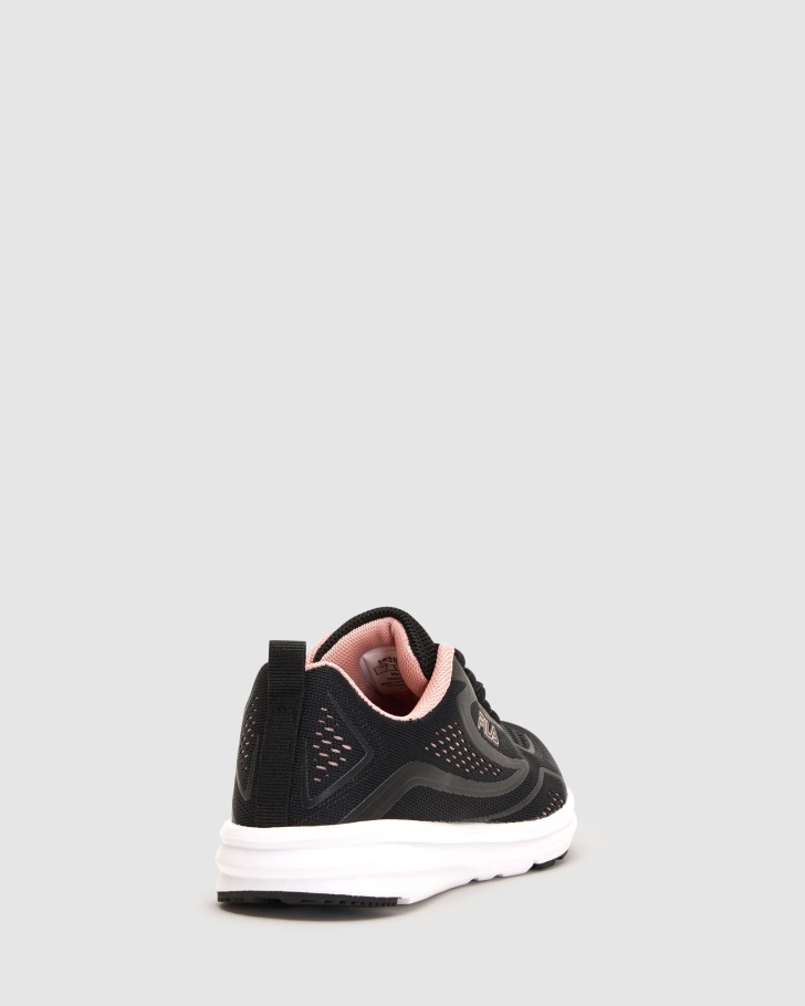 Pavia Fila Infantil Preto/rosa