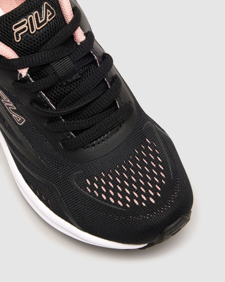 Pavia Fila Infantil Preto/rosa