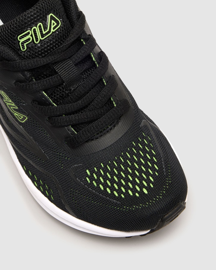 Pavia Infantil Preta/lima Fila