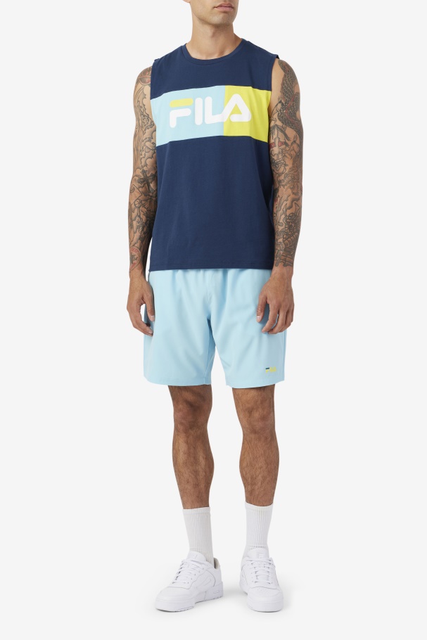 Petit Four/bayou/yellow Ravini Short Fila