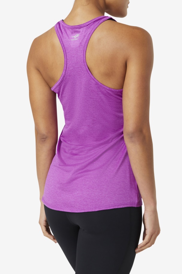 Pickleball Racerback Tank Roxo Cacto Urze Fila