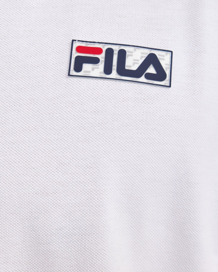 Polo Asher Branco Fila Masculino