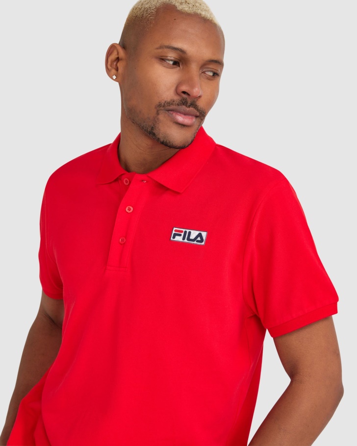 Polo Asher Vermelho Fila Masculino